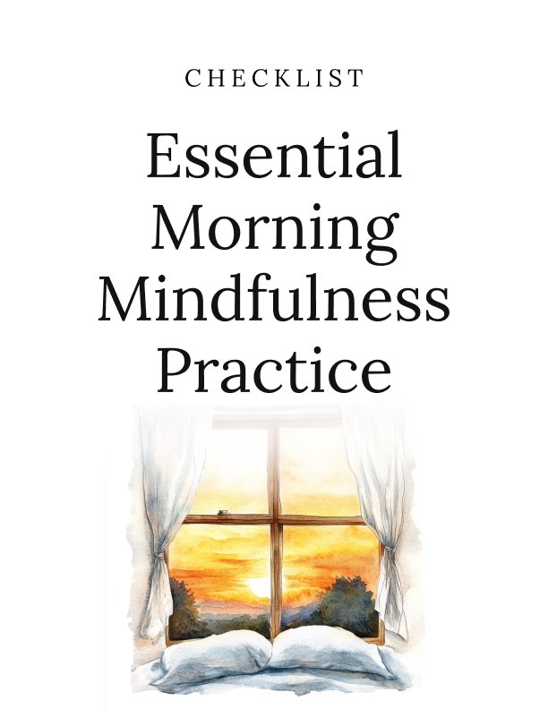 Essential Morning Mindfulness Practice Checklist